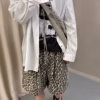 豹紋中褲