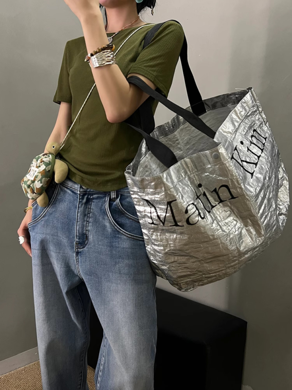 薄款微透正肩上衣體卹