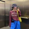 休閒工裝薄款寬鬆闊腿五分褲