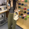 多袋寬鬆工裝褲
