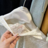 圓領蕾絲簡約套頭純欲風花紋精緻刺繡小衫