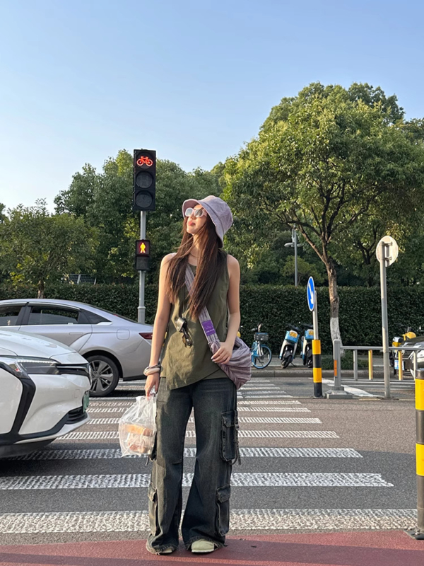 兩片式疊加結構真兩件背心