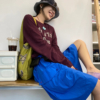 休閒工裝薄款寬鬆闊腿五分褲
