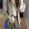 豹紋中褲