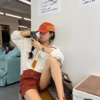薄款高腰直筒褲美式顯瘦工裝褲