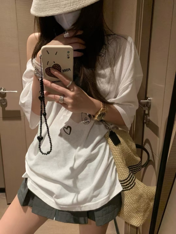 中高腰拉鍊工裝短裙