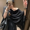 100%萊賽爾 天絲斗篷