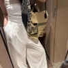 亞麻棉抹胸連身褲