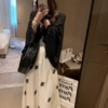 蕾絲拼接防曬罩衫