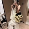 無袖波點花邊吊帶上衣