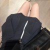中高腰拉鍊工裝短裙