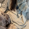 亞麻勾花亞麻罩衫