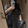 圈圈棉趣味連身短褲